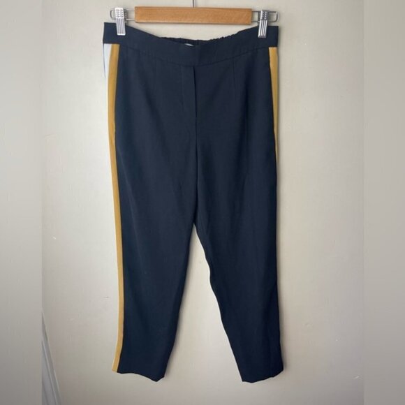 ARITZIA Babaton Conan Pant Crepe ankle side striped size 4 - Picture 2 of 11